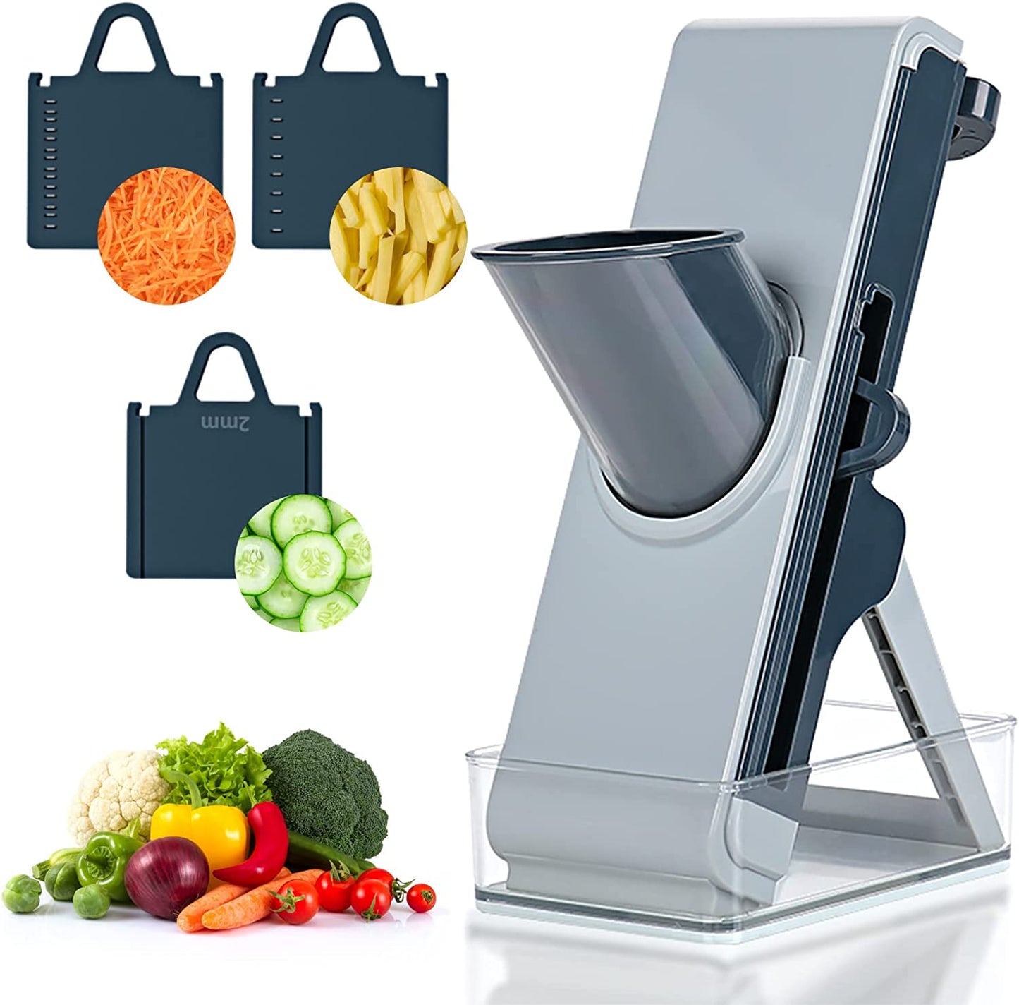 Kitchen Plastic Multi-slicer Vegetable Cutter Mandoline Slicer