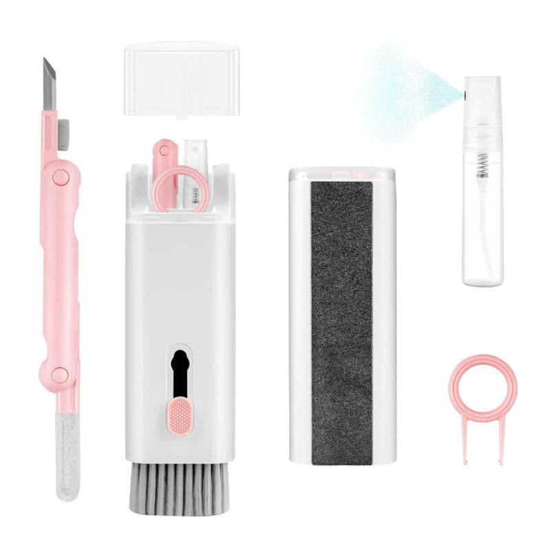 Multifunction Cleaning Kit For AirPods Keyboard Clean Kit With Soft Brush Cleaner Pen Kit For Earbud Case Cleaning Tools