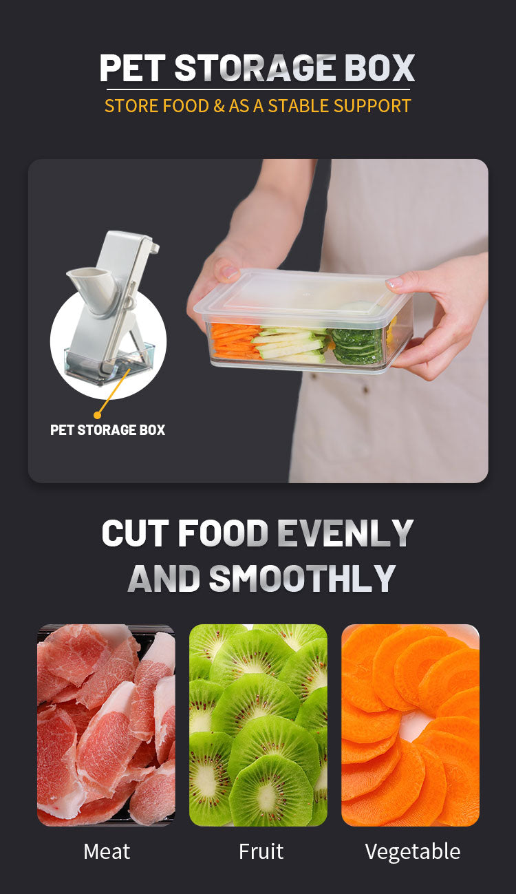 Kitchen Plastic Multi-slicer Vegetable Cutter Mandoline Slicer